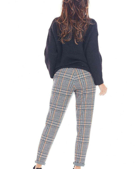 Trendy Checkered Trousers for Women: Fashionable and Versatile Pants