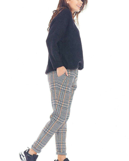 Trendy Checkered Trousers for Women: Fashionable and Versatile Pants