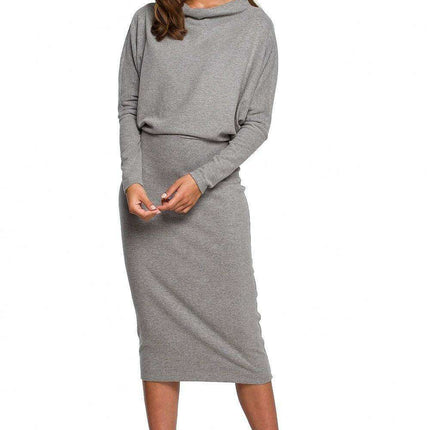 Chic Kimono Sleeve Everyday Dress