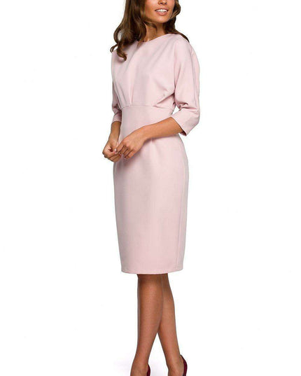 Chic Kimono Sleeve Day Dress for Effortless Elegance