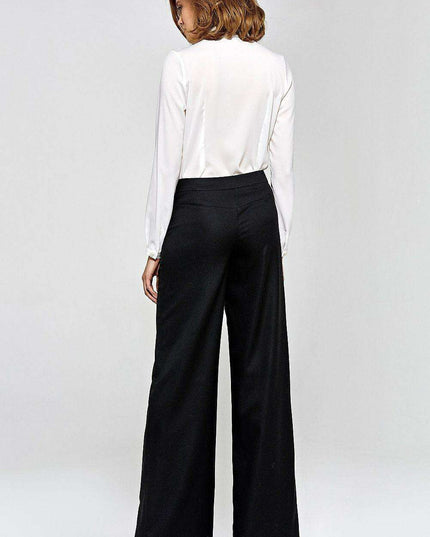 Elegant Ecru Long Sleeve Chic Blouse for Women by Nife