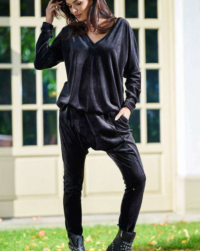 Luxurious Velour Relaxation Pants