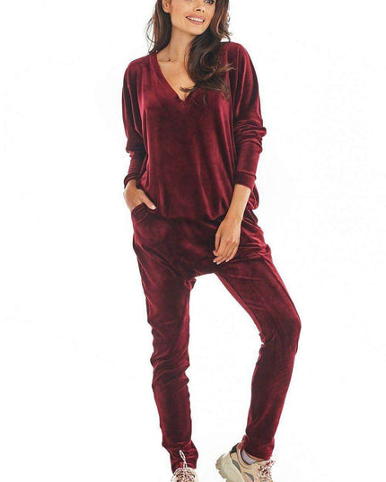 Luxurious Velour Relaxation Pants