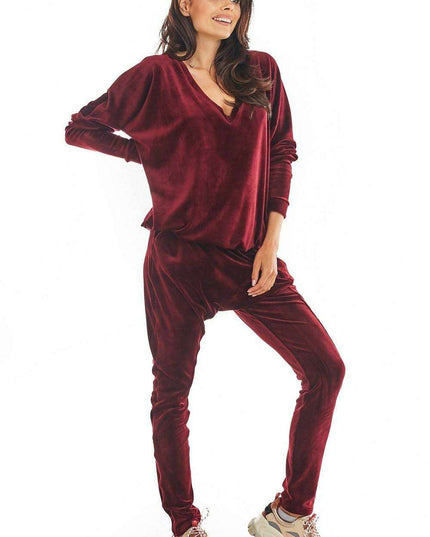 Luxurious Velour Relaxation Pants