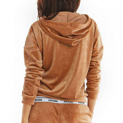 Velvety Comfort Kangaroo Pocket Hoodie