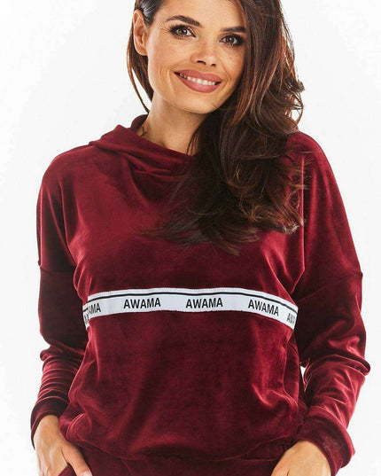 Velvety Comfort Kangaroo Pocket Hoodie