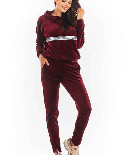 Velvety Comfort Kangaroo Pocket Hoodie