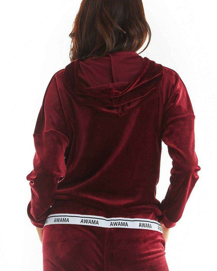 Velvety Comfort Kangaroo Pocket Hoodie