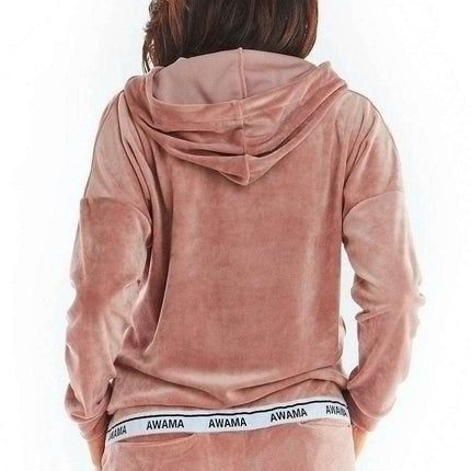 Velvety Comfort Kangaroo Pocket Hoodie