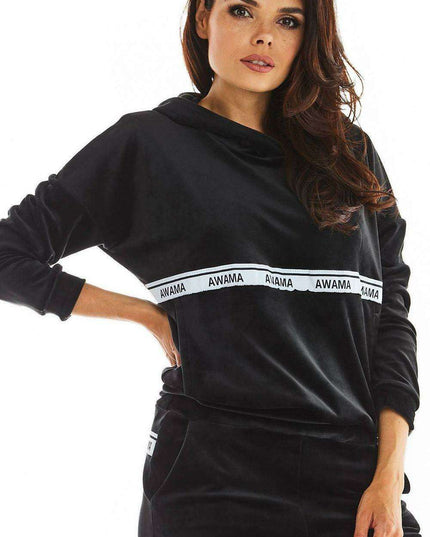 Velvety Comfort Kangaroo Pocket Hoodie