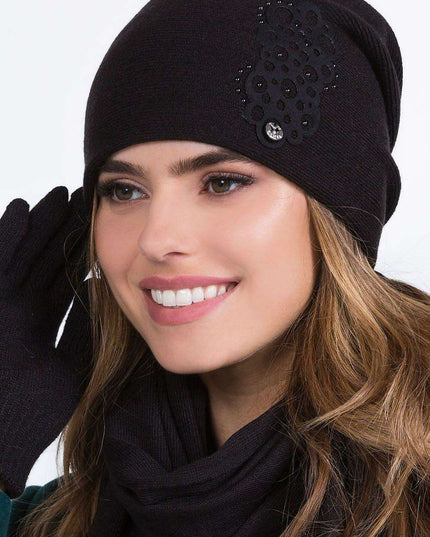 Cozy Wool-Infused Winter Beanie for Women