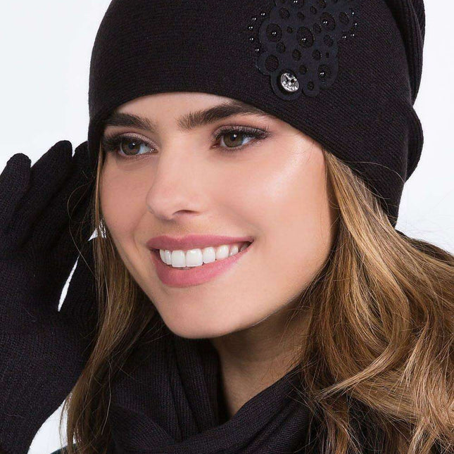 Cozy Wool-Infused Winter Beanie for Women