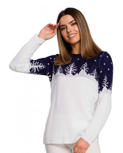 Christmas sweater with a Christmas tree motif. Limited edition.