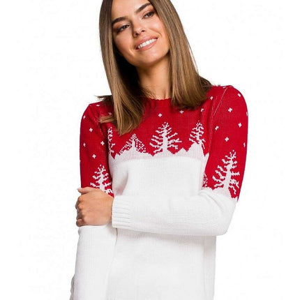 Christmas sweater with a Christmas tree motif. Limited edition.