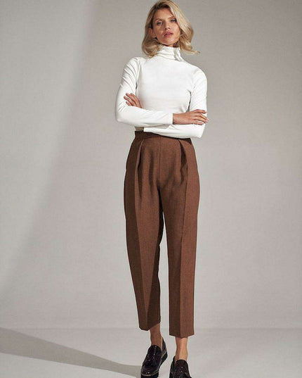 Elegant Long Sleeve Black Turtleneck Blouse