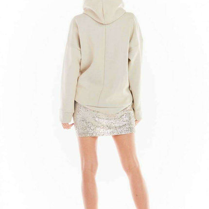 Sparkling Sequin Mini Skirt with Comfortable Stretch Band