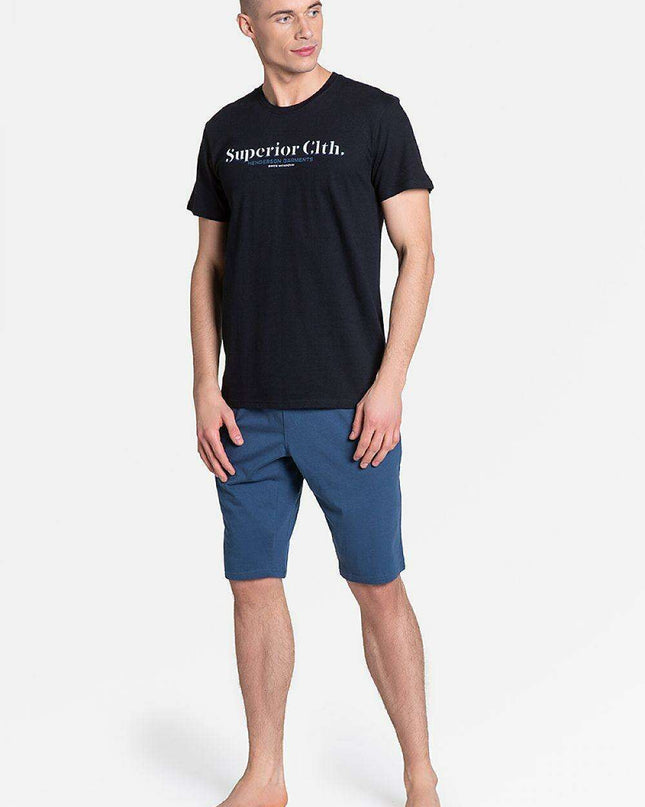 Henderson Men's Trendy Printed Lounge Pajama Set for Ultimate Comfort