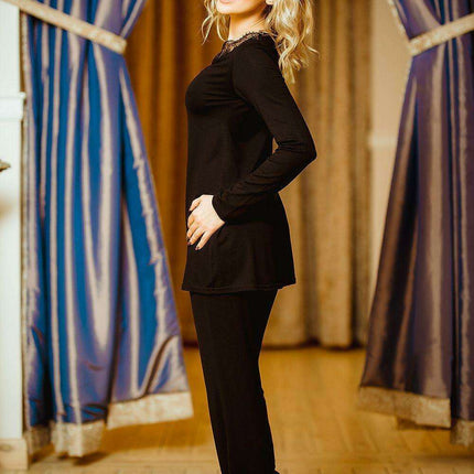 Chic Lace Nightwear Ensemble