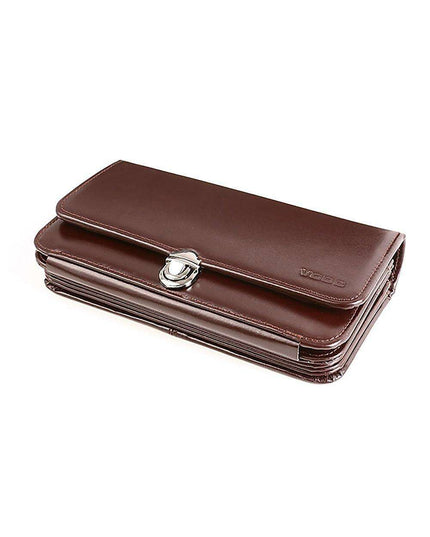 Luxurious Verosoft Leather Wallet with Removable Handle - Stylish and Practical