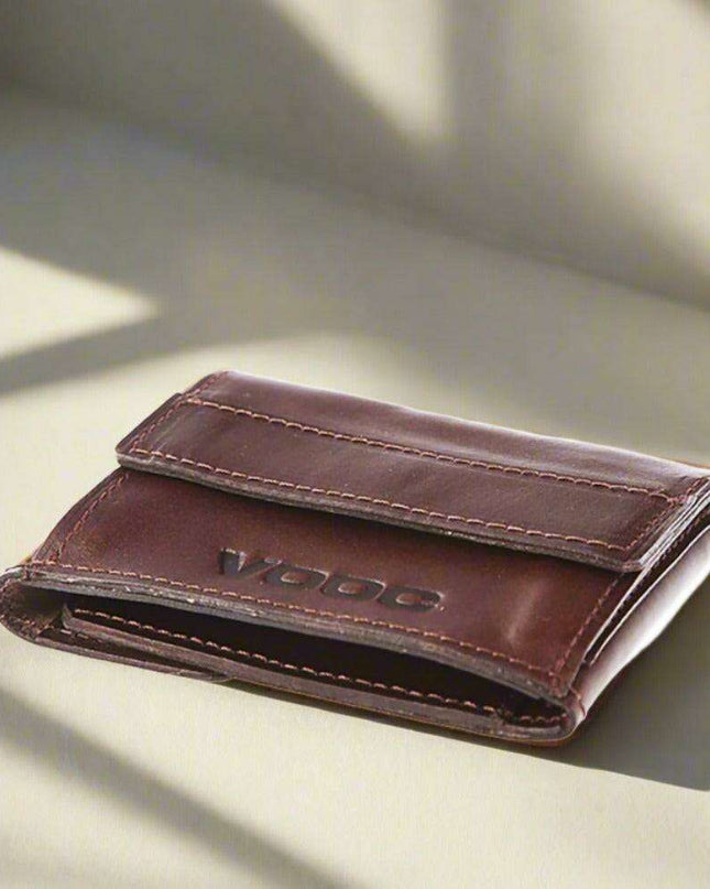Vintage Charm Leather Wallet - A Fusion of Tradition and Innovation