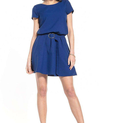 Chic Belted Mini Dress by Tessita