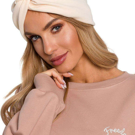 Chic Cotton Knit Turban Cap