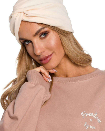 Chic Cotton Knit Turban Cap