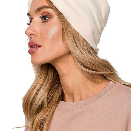 Chic Cotton Knit Turban Cap