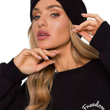 Chic Cotton Knit Turban Cap