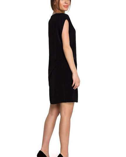 Chic Asymmetrical Layered Day Dress