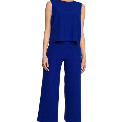 Chic Sleeveless Trapeze Top