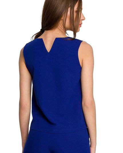 Chic Sleeveless Trapeze Top