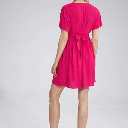 Elegant Sweetheart Belted Daydress