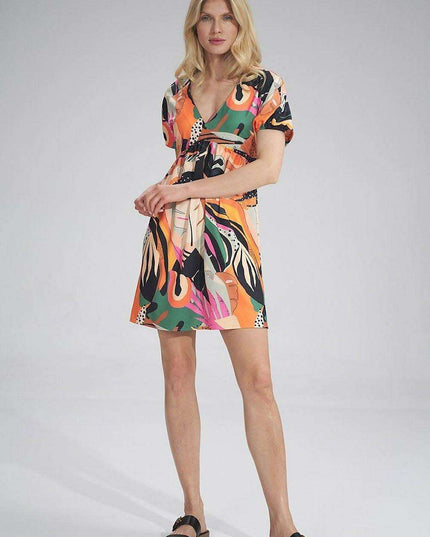 Elegant Sweetheart Belted Daydress