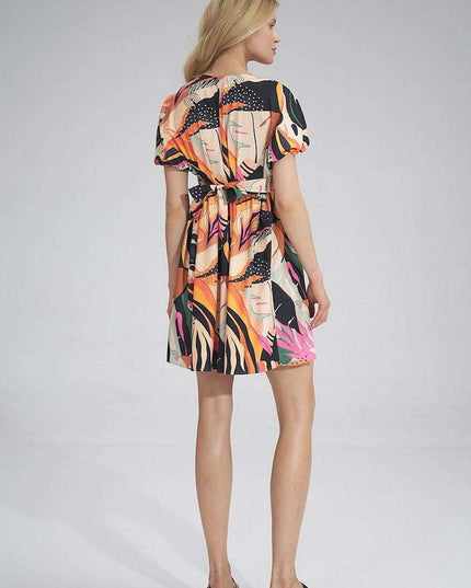 Elegant Sweetheart Belted Daydress