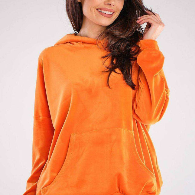 Luxurious Velour Urban Hoodie