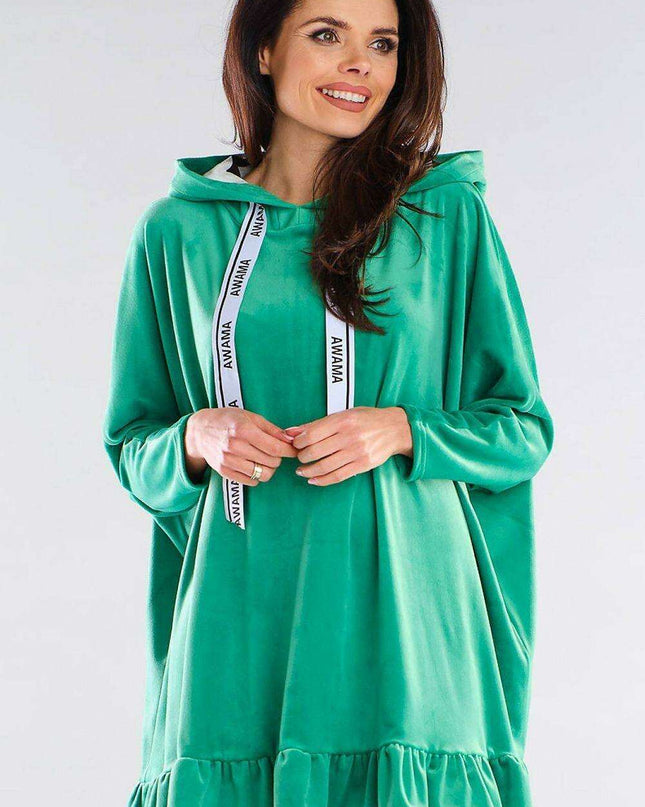 Chic Oversized Hoodie Dress