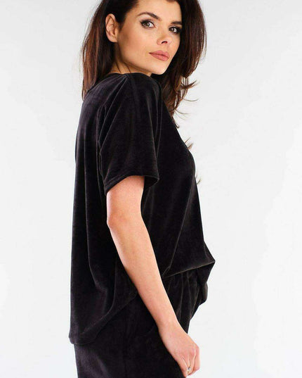 Chic Velour Lounge Shorts - Modern Elegance Redefined