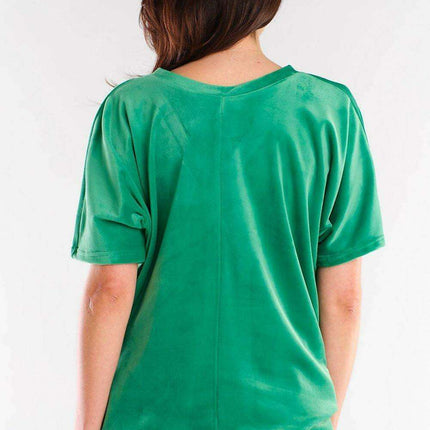 Luxe Velour Lounge Shorts and Tee Set with Coordinating Top