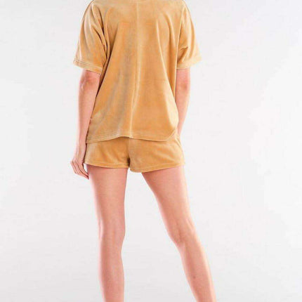 Sumptuous Velour Comfort Shorts for Relaxed Living