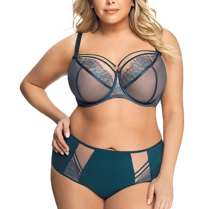 Gorsenia Lingerie Soft Comfort Bra - Adjustable Straps, Lace Details