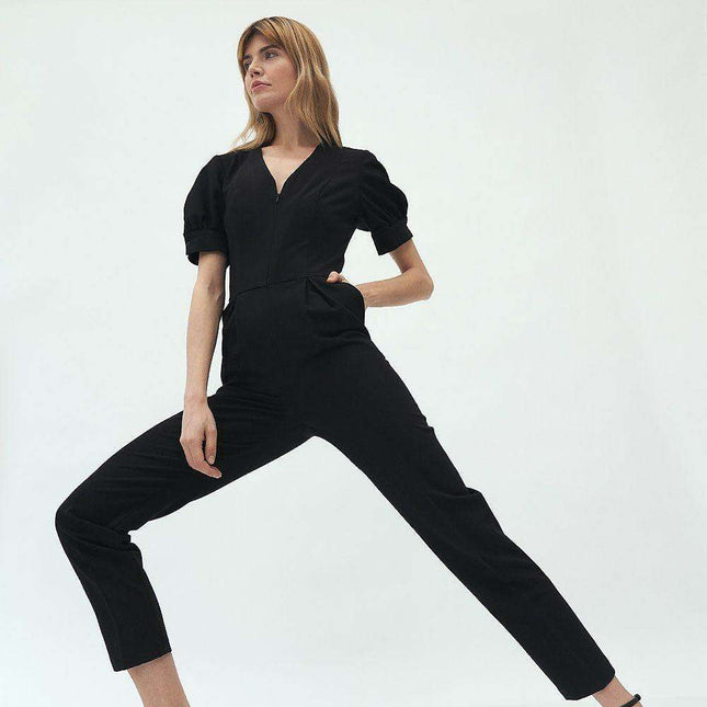 Elegant European Jumpsuit For Women Sophisticated Lady