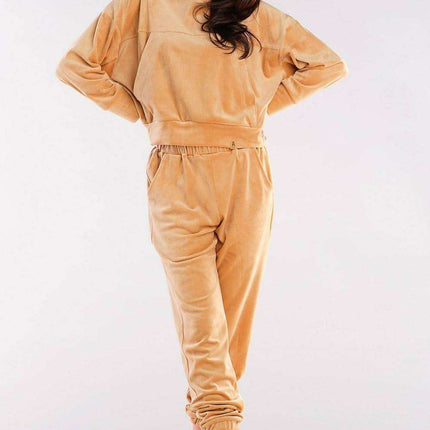 Plush Velour Hooded Sweatshirt - Artfully Made in Poland