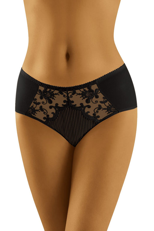 Floral Embroidered Organic Cotton Panties with Elegant Design