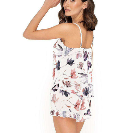 Charming Floral Watercolor Pajama Set by Babella