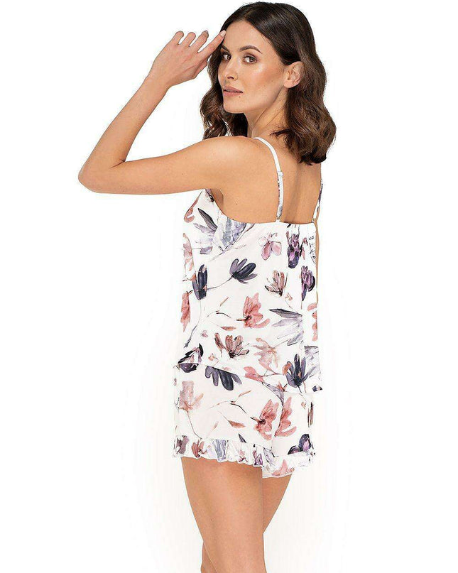 Charming Floral Watercolor Pajama Set by Babella