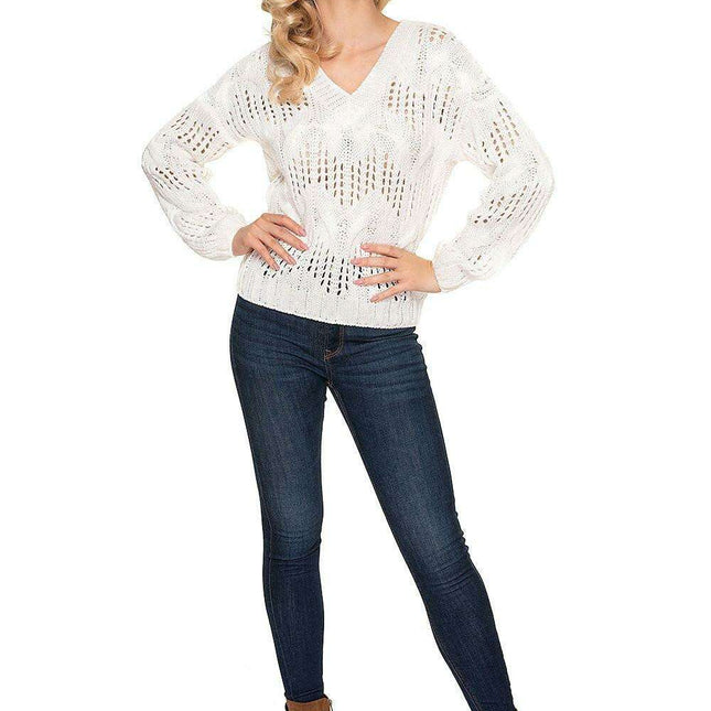 Heartfelt Elegance Oversized Knit Jumper