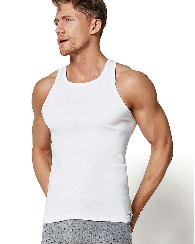 Henderson Men's Slim Fit Stretch Cotton Tank Top