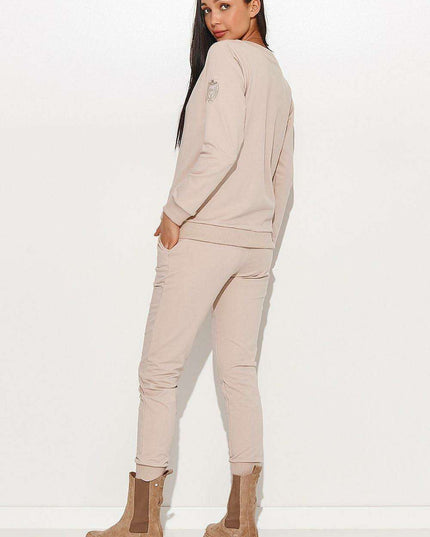 Stylish Cotton Knit Ensemble by Numinou