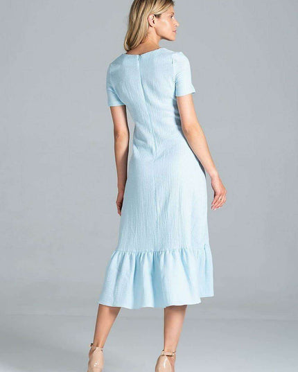 Elegant A-Line Midi Dress